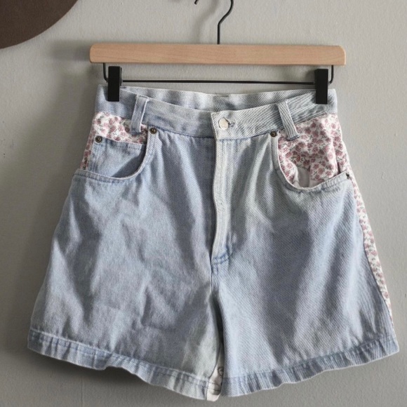 Vintage Patchwork Shorts - Picture 6 of 6
